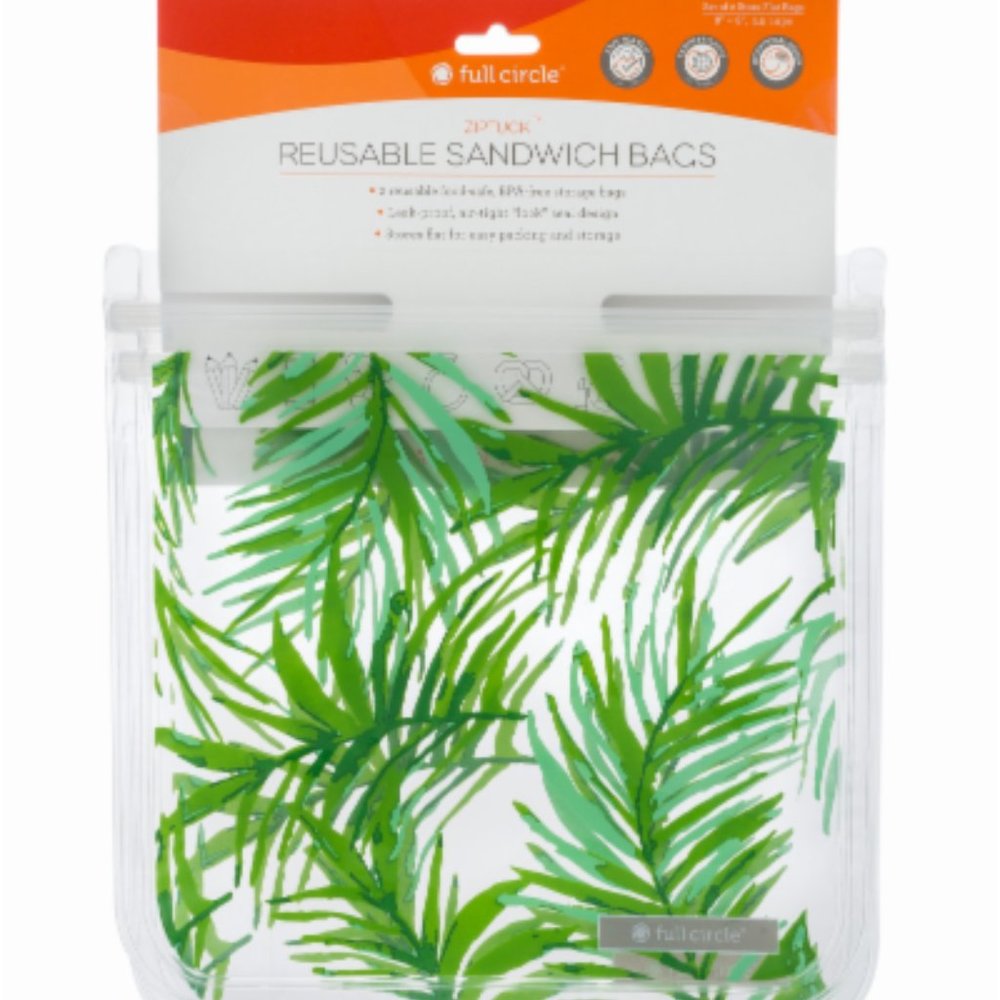 Full Circle Ziptuck Reusable Sandwich Bags (2)